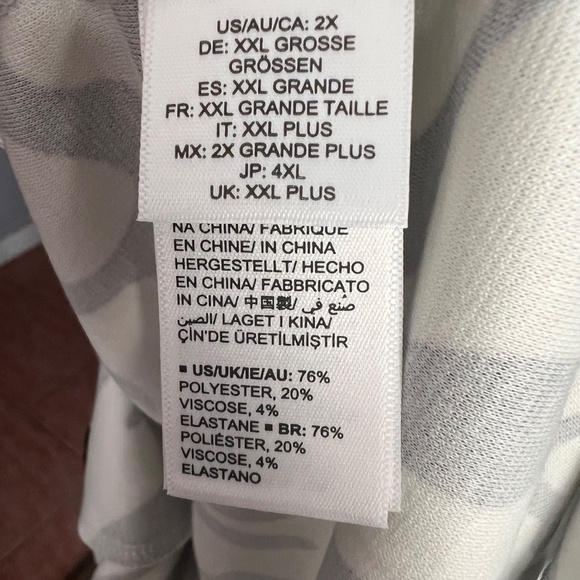 TEREA Cleo Bodycon Black & White Maxi Statement Dress Size XXL New with Tag - Picture 8 of 11